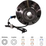 TrueDrive 17-Piece Kit Front, Driver and Passenger Side Control Arm with Axle Assemblies, Ball Joints, Idler Arm, Idler Arm Bracket, Pitman Arm, Sway Bar Links, Tie Rod Ends, and Wheel Hubs, Heavy-Duty Design - Image 21