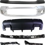 Replacement 6-Piece Kit, Front Primed Bumper Cover, For Models With Steel Lower Bumper, Includes (1) Bumper, (1) Bumper Cover, (3) Bumper Retainer, and (1) Valance