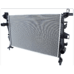 Replacement 2-Piece Kit Radiator, 4 Cyl, 1.4L Eng., Plastic Tank - Image 4