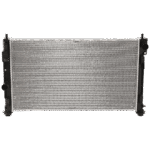Replacement 3-Piece Kit Radiator, Sedan, 4-Door, 2.4L, includes (1) Radiator, (1) Radiator Support, and (1) Radiator Support Cover - Image 2