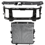 Replacement 3-Piece Kit Radiator, 6 Cyl 3.6L, includes (1) Radiator, (1) Radiator Support, and (1) Radiator Support Cover