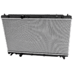Replacement 3-Piece Kit Radiator, North America Built Vehicle, 4 Cyl 1.5L, includes (1) Radiator, (1) Radiator Support, and (1) Radiator Support Cover - Image 2
