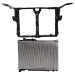 Replacement 2-Piece Kit Radiator, 4 Cyl, 2.4L Eng., Aluminum Tank
