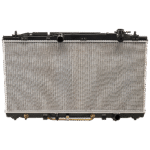 Replacement 2-Piece Kit Radiator, 6 Cyl, 3.5L Eng., Plastic Tank - Image 2