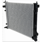 Replacement 2-Piece Kit Radiator, 4 Cyl, 2.0L Eng., Plastic Tank - Image 4