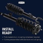 JC Whitney 8-Piece Kit Front, Driver and Passenger Side Shock Absorber and Strut Assembly, Includes (2) Control Arm, (2) Shock Absorber and Strut Assembly, (2) Sway Bar Link, and (2) Tie Rod End - Image 17