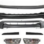 Replacement 7-Piece Kit, Front Bumper, Paint to Match, Includes (1) Bumper, (1) Bumper Filler, (2) Headlight Filler, (2) Turn Signal Light, and (1) Valance