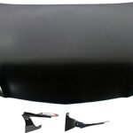 Replacement 3-Piece Kit Factory Style Hood, Steel, Primed, Includes (1) Hood and (2) Hood Hinge