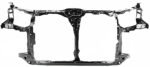 Replacement 6-Piece Kit, Front Primed Bumper Cover, Includes (2) Bumper Bracket, (1) Bumper Cover, (1) Bumper Reinforcement, (1) Radiator, and (1) Radiator Support - Image 2