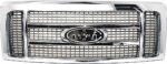 Replacement 2-Piece Kit, Grille Chrome Shell with Painted Gold Insert, For Models Without Wheel Opening Moldings, Includes (1) Bumper Cover and (1) Grille - Image 7