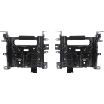 Replacement 8-Piece Kit Front, Lower Bumper, Includes (1) Bumper, (5) Bumper Bracket, and (2) Fog Light - Image 5