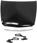 Replacement 4-Piece Kit Factory Style Hood, Steel, Primed, Includes (1) Hood, (2) Hood Hinge, and (1) Hood Molding