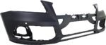 Replacement 4-Piece Kit, Front Primed Bumper Cover, For Models w/o S-Line Package, w/ Adaptive Cruise Control and Parking Aid Sensor, Includes (2) Bumper Bracket, (1) Bumper Cover, (1) Bumper Reinforcement - Image 4