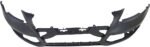 Replacement 2-Piece Kit, Front Primed Bumper Cover, For Models Without S-Line Package, For Models With Adaptive Cruise Control and Parking Aid Sensor, Includes (1) Bumper Cover and (1) Bumper Reinforcement - Image 5