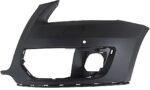 Replacement 4-Piece Kit, Front, Driver and Passenger Side Primed Bumper Cover, Includes (2) Bumper Cover and (2) Engine Splash Shield - Image 3