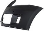 Replacement 4-Piece Kit, Front, Driver and Passenger Side Primed Bumper Cover, Includes (2) Bumper Cover and (2) Engine Splash Shield - Image 4