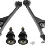 TrueDrive 4-Piece Kit Front, Driver and Passenger Side, Lower Control Arm, Forged arm; Includes nut(s), includes Ball Joints