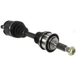TrueDrive 8-Piece Kit Front, Driver and Passenger Side Axle Assembly with Brake Discs, Brake Pad Set, and Control Arms, 4WD - Image 3