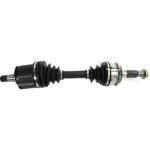 TrueDrive 8-Piece Kit Front, Driver and Passenger Side Axle Assembly with Brake Discs, Brake Pad Set, and Control Arms, 4WD - Image 5
