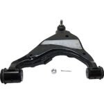 TrueDrive 10-Piece Kit Front, Driver and Passenger Side, Upper and Lower Control Arm, 6 Lugs, 12.56 in.Disc Diameter, 4WD, Includes (2) Axle Assembly, (2) Brake Disc, (1) Brake Pad Set, and (4) Control Arm - Image 5