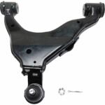 TrueDrive 12-Piece Kit Front, Driver and Passenger Side, Upper and Lower Control Arm with Axle Assemblys, Brake Discs, and Brake Pad Sets, 6 Lugs, 12.56 in.Disc Diameter, 4WD - Image 3