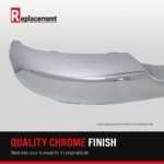 Replacement 6-Piece Kit Front, Driver or Passenger Side Bumper Trim with Bumper Fillers, Turn Signal Lights, and Valance, Chrome, Rear Wheel Drive - Image 21