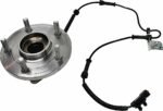TrueDrive 12-Piece Kit Front, Driver and Passenger Side, Lower Control Arm with Loaded Struts, Sway Bar Links, Tie Rod Ends, and Wheel Hubs - Image 15