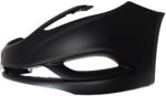 Replacement 3-Piece Kit Driver and Passenger Side Halogen Headlight, With bulb(s), Sedan, OE Replacement, Includes (1) Bumper Cover and (2) Headlight - Image 4