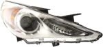 Replacement 3-Piece Kit Driver and Passenger Side Halogen Headlight, With bulb(s), Sedan, OE Replacement, Includes (1) Bumper Cover and (2) Headlight - Image 8