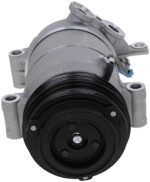 DriveMotive 3-Piece Kit A/C Compressor, 4-Groove Pulley, includes A/C Condenser, and A/C Service Kit (A/C Accumulator, A/C Orifice Tube, and A/C O-Ring and Gasket Seal Kit), One Bolts to mount the Hoses - Image 10