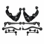 TrueDrive 10-Piece Kit Front, Driver and Passenger Side Control Arm, All Wheel Drive/Front Wheel Drive, includes Sway Bar Links