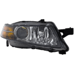 JC Whitney 3-Piece Kit Driver and Passenger Side Headlight, Includes (2) Headlight and (1) Bumper Cover - Image 5