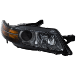 JC Whitney 3-Piece Kit Driver and Passenger Side Headlight, Includes (2) Headlight and (1) Bumper Cover - Image 5