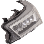 JC Whitney 3-Piece Kit Driver and Passenger Side Headlight, Includes (2) Headlight and (1) Bumper Cover - Image 6