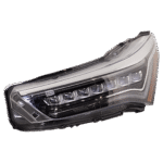 JC Whitney 3-Piece Kit Driver and Passenger Side Headlight, Includes (2) Headlight and (1) Bumper Cover - Image 2