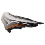 JC Whitney 3-Piece Kit Driver and Passenger Side Headlight, Includes (2) Headlight and (1) Bumper Cover - Image 8