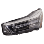 JC Whitney 3-Piece Kit Driver and Passenger Side Headlight, Includes (2) Headlight and (1) Bumper Cover - Image 2