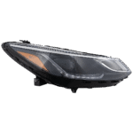 JC Whitney 3-Piece Kit Driver and Passenger Side Headlight, Includes (2) Headlight and (1) Bumper Cover - Image 2
