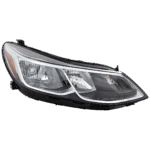 JC Whitney 3-Piece Kit Driver and Passenger Side Headlight, Includes (2) Headlight and (1) Bumper Cover - Image 2