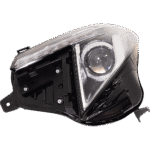 JC Whitney 3-Piece Kit Driver and Passenger Side Headlight, Includes (2) Headlight and (1) Bumper Cover - Image 2