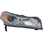 JC Whitney 3-Piece Kit Driver and Passenger Side HID/Xenon Headlight, Without bulb(s), OE Replacement Includes (2) Headlight and (1) Bumper Cover - Image 2