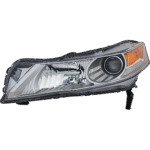 JC Whitney 3-Piece Kit Driver and Passenger Side HID/Xenon Headlight, Without bulb(s), OE Replacement Includes (2) Headlight and (1) Bumper Cover - Image 3