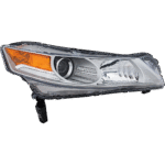 JC Whitney 3-Piece Kit Driver and Passenger Side HID/Xenon Headlight, Without bulb(s), OE Replacement Includes (2) Headlight and (1) Bumper Cover - Image 5