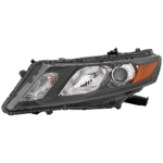 JC Whitney 3-Piece Kit Driver and Passenger Side Headlight, Includes (2) Headlight and (1) Bumper Cover - Image 2