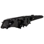JC Whitney 3-Piece Kit Driver and Passenger Side Headlight, Includes (2) Headlight and (1) Bumper Cover - Image 3