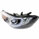 JC Whitney 3-Piece Kit Driver and Passenger Side Headlight, Includes (2) Headlight and (1) Bumper Cover - Image 4