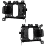 JC Whitney 6-Piece Kit Front Bumper Primed, (4) Bumper Bracket and (1) Bumper - Image 2