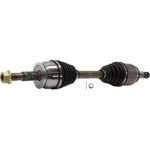 TrueDrive 8-Piece Kit Front, Driver and Passenger Side Axle Assembly with Brake Discs, Brake Pad Set, and Control Arms, 4WD, 4.0L Engine - Image 9