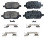 TrueDrive 8-Piece Kit Front Axle Assembly, Automatic Transmission, 5 Lug, FWD, includes Brake Discs, Brake Pad Sets, and Control Arms - Image 10