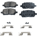 TrueDrive 8-Piece Kit Front, Driver and Passenger Side, Lower Control Arm, FWD, Automatic Transmission, 4 Lug Wheels, Includes (2) Axle Assembly, (2) Brake Disc, (1) Brake Pad Set, and (2) Control Arm - Image 21